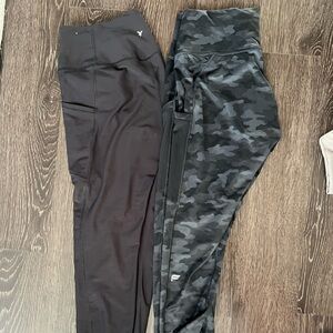 Fabletics and Old Navy Powersoft leggings